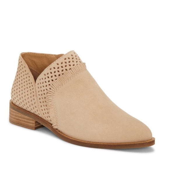 Lucky Brand Shoes - NWT Lucky Brand suede laser cut booties 6.5